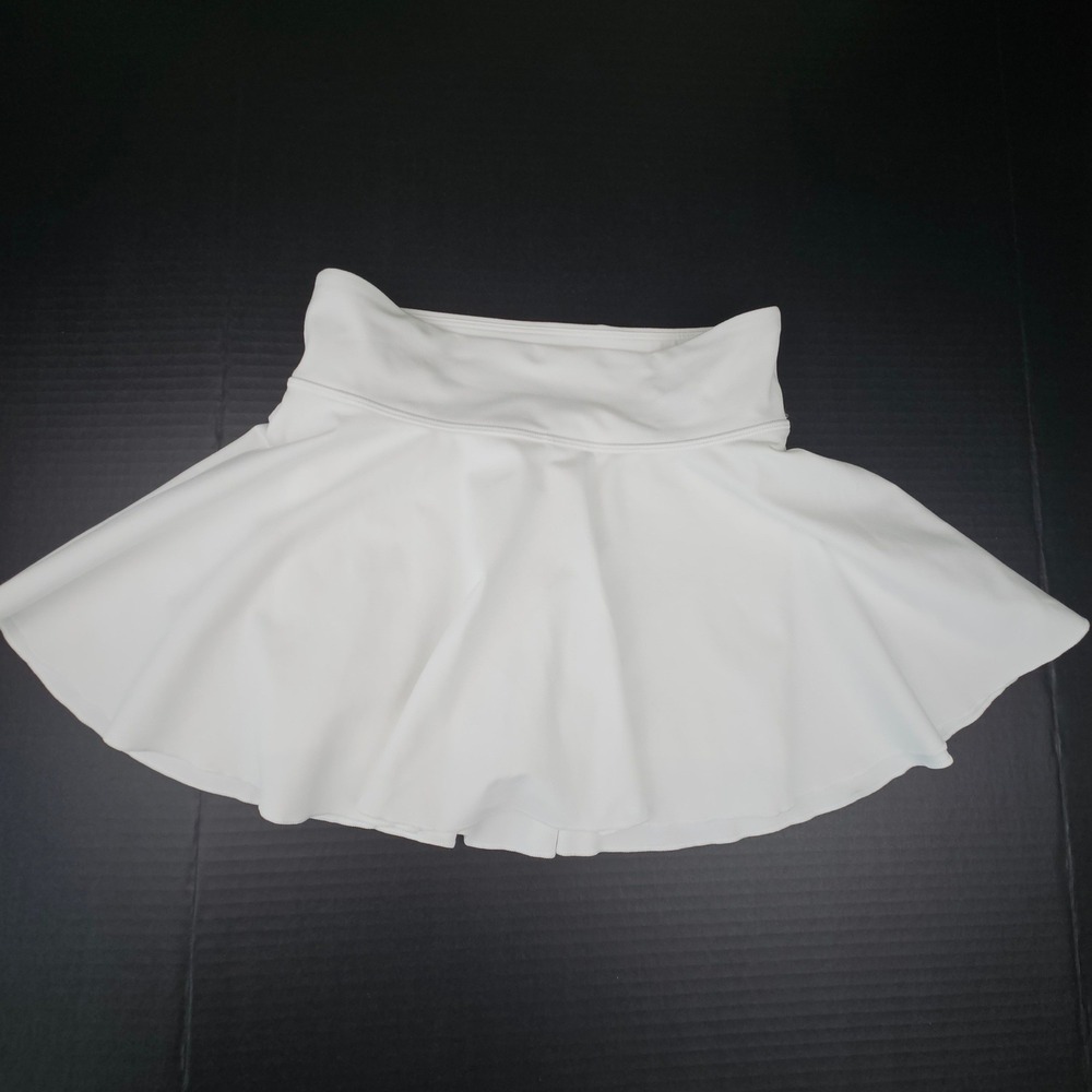 Under Armour Womens White Tennis Skort Gym Pickleball Athleisure 1387538 Size S